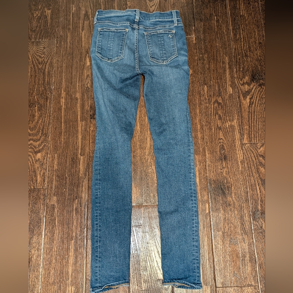 Rag & bone Skinny Jeans with Strecth in Aberdeen Blue - Picture 5 of 8